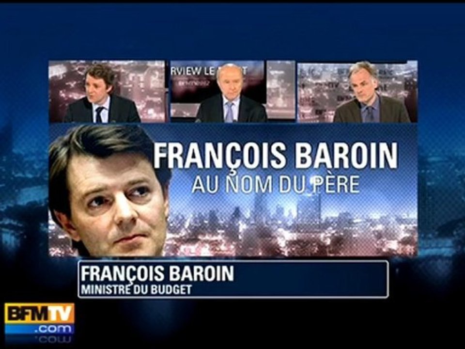 BFMTV 2012 : l’After RMC, François Baroin