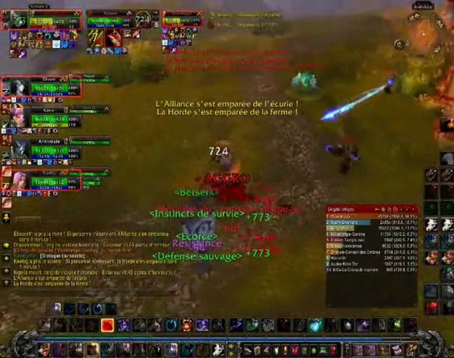 Wow Viveldopyô Druide feral PVP level 79  Suramar [FR]