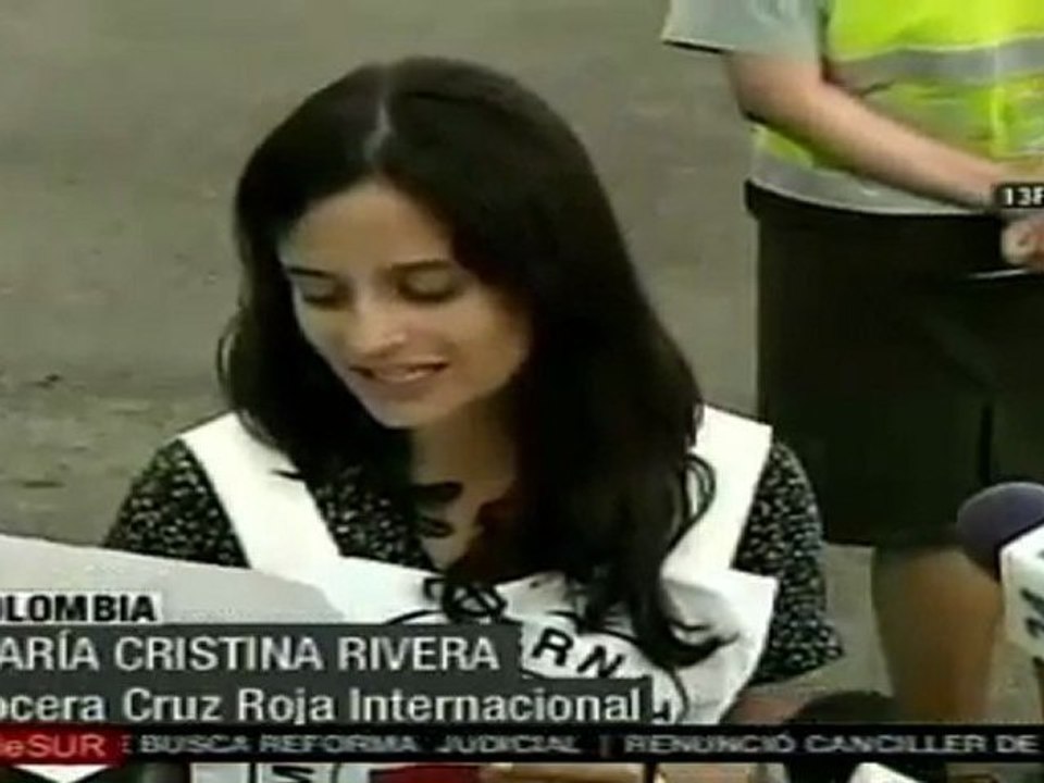 Cruz Roja confirma liberación de un rehén de FARC y cancelación de entrega de otros dos secuestrados