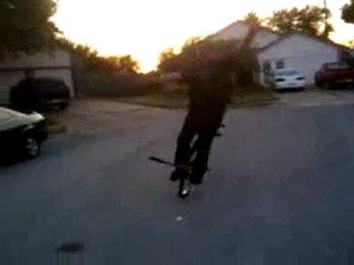 BMX Trick of the month cliffhanger