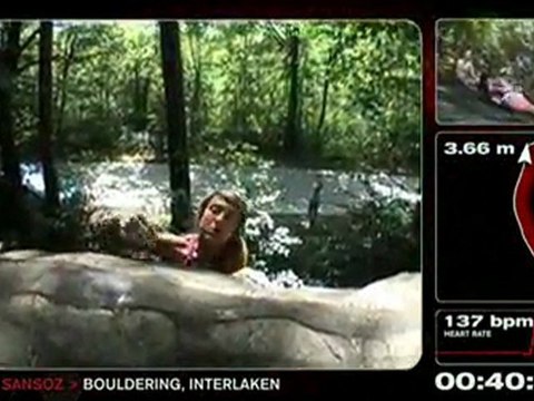 Extreme Bouldering with Liv Sansoz, Interlaken, Switzerland