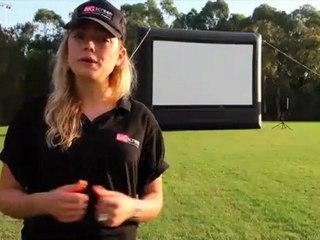 Big Screen Hire | Inflatable Screen | Inflatable Movie Scre