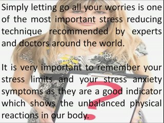 Top Techniques to Know About Your Stress Symptoms