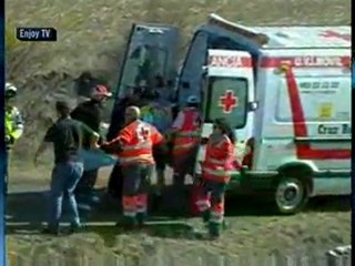 Lance Armstong Breaks Collarbone in Spain