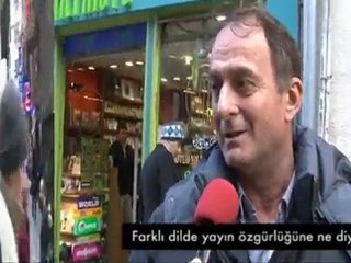 Sokak Röpörtajı - Dil Özgürlüğü