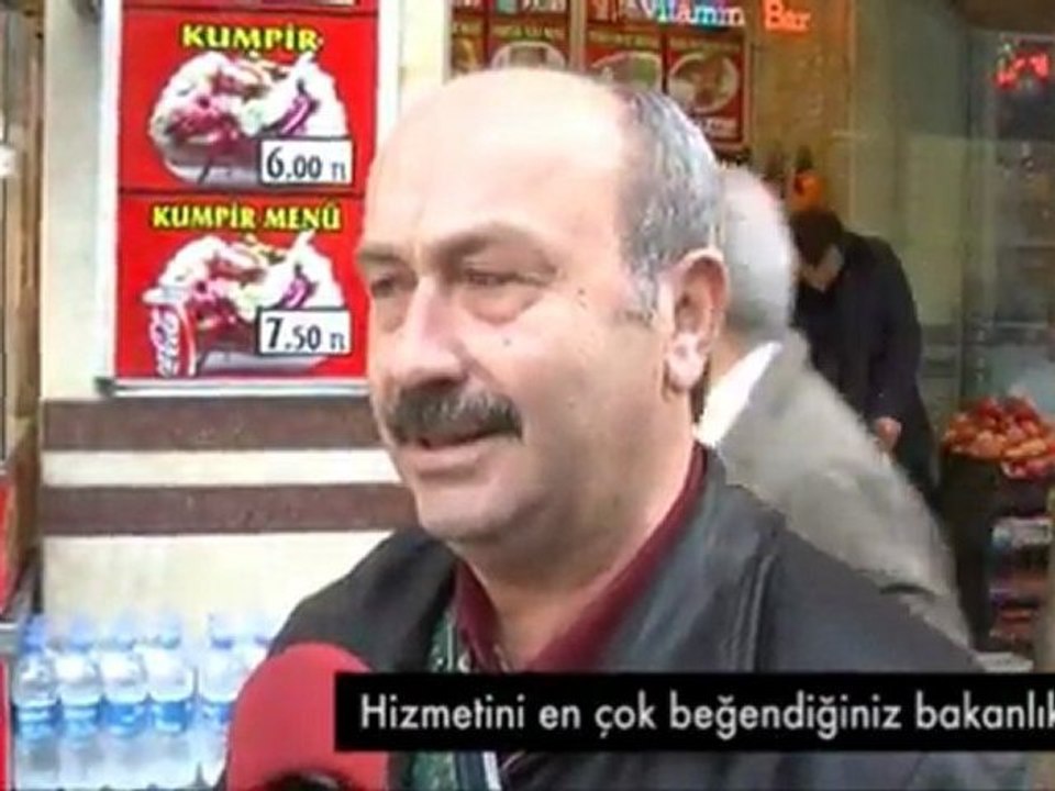 Sokak Röpörtajı - En Sevdiğiniz Bakanlık