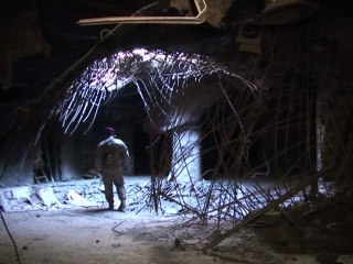 Iraq shelter bombed by US is frozen in time