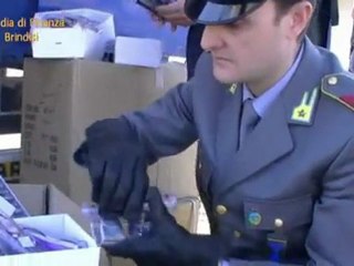 Brindisi - Sequestro di prodotti di origine cinese