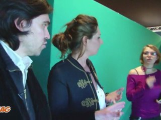 Interview de l'organisatrice de l'espace jeune talent du fes