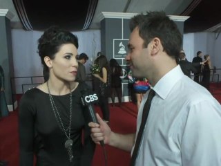 53rd Grammy Awards - Skylar Grey Interview w/ Chris Booker