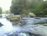 Kayaking on the Graveyard - River Taff South Wales