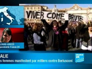 Italie : "230 villes et les femmes contre Berlusconi"