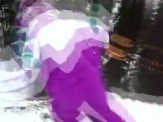 Gaper Day 2009 - Crazy Gorbie Ski Action