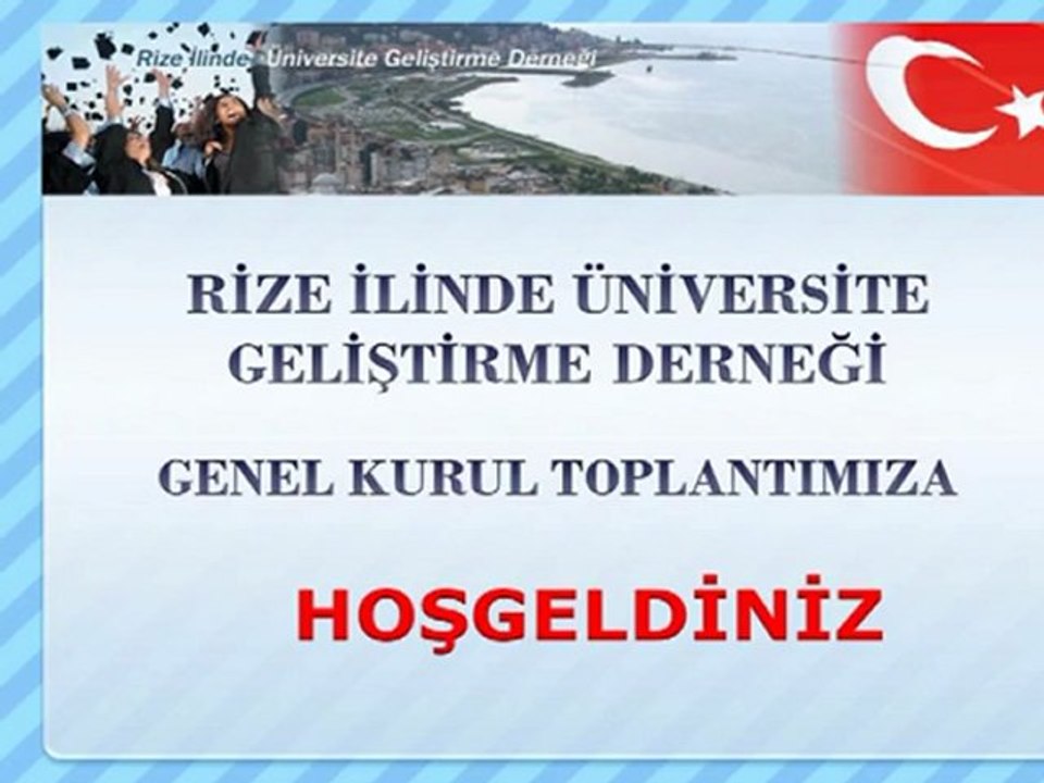 RİZEUNİVDER- DERNEK FAALİYET 2009-2010 TANITIM FİLMİ