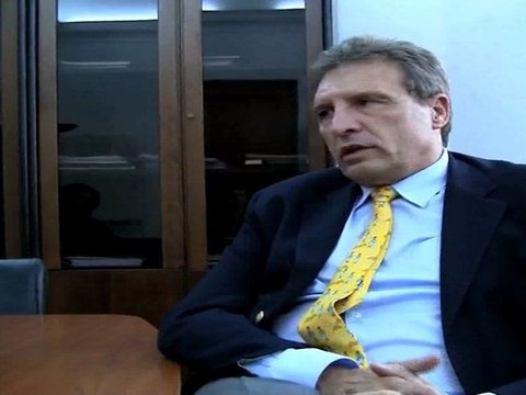 SNCM : interview de M. Dufour (départ à Toulon)