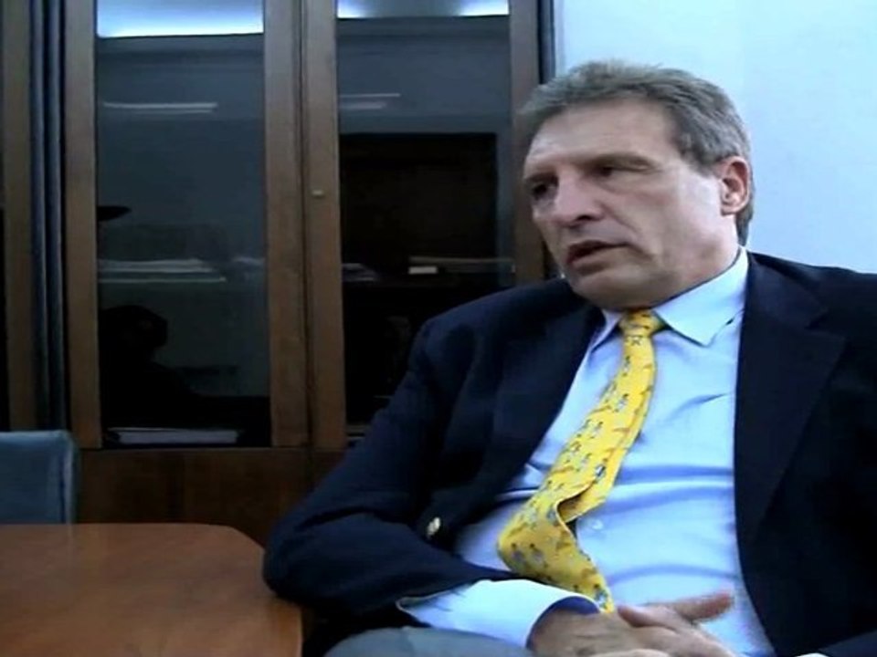 SNCM : interview de M. Dufour (départ à Toulon)