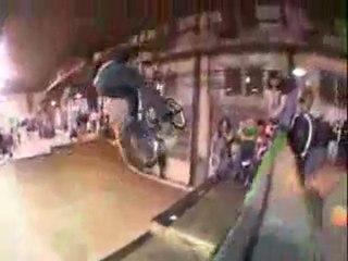 BMX crashes