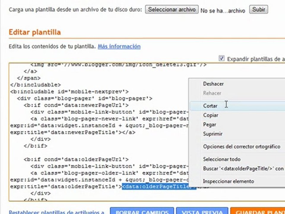 Quitar Pag Principal Ent Recientes Ent Antiguas
