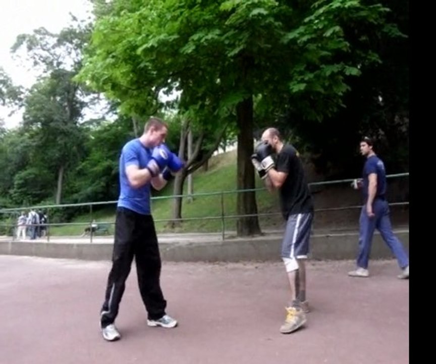 sparring Boxe  sanshindo