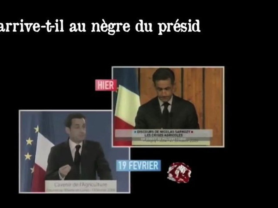 Le « porte-plume » de Sarkozy: le jeu des révélations...