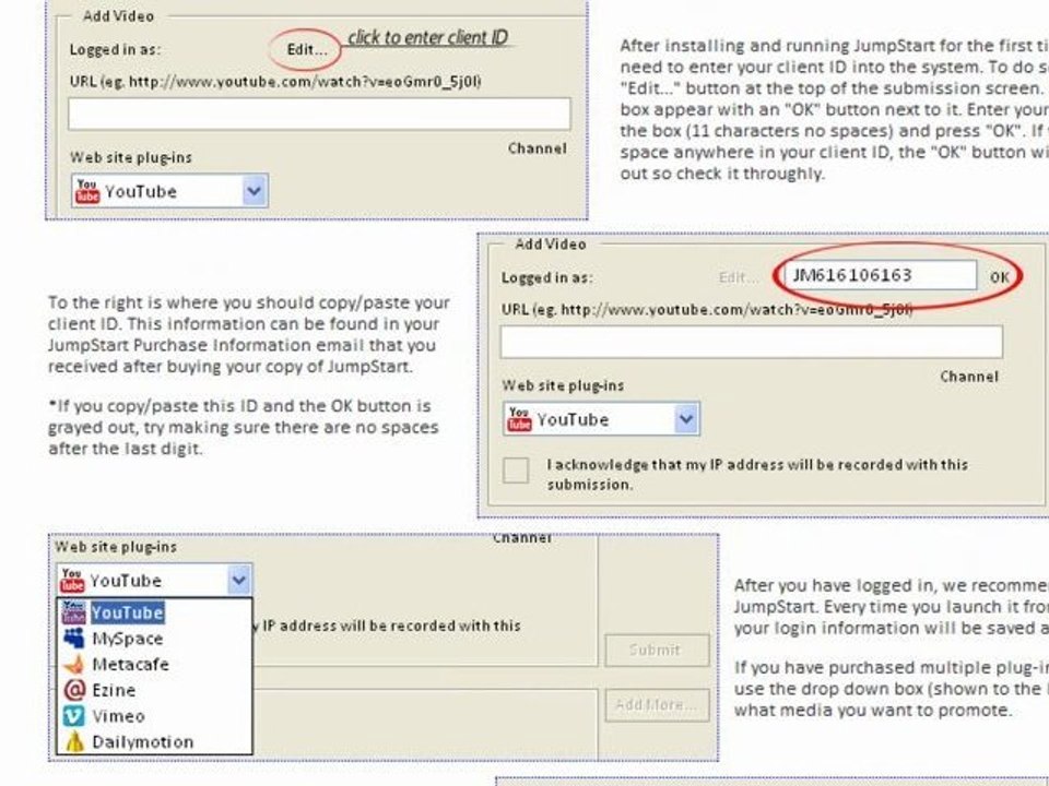 TubeTilla & Jumpstart - Download and Promote Videos!
