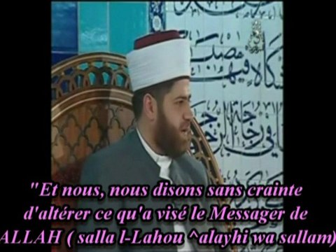 Cours en Algérie sur la croyance a voir!!!(sunnite1)part1