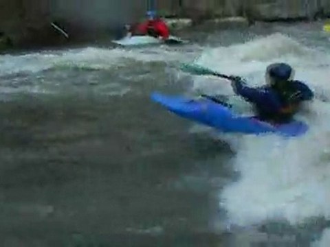 kayaking River Lugg 2007