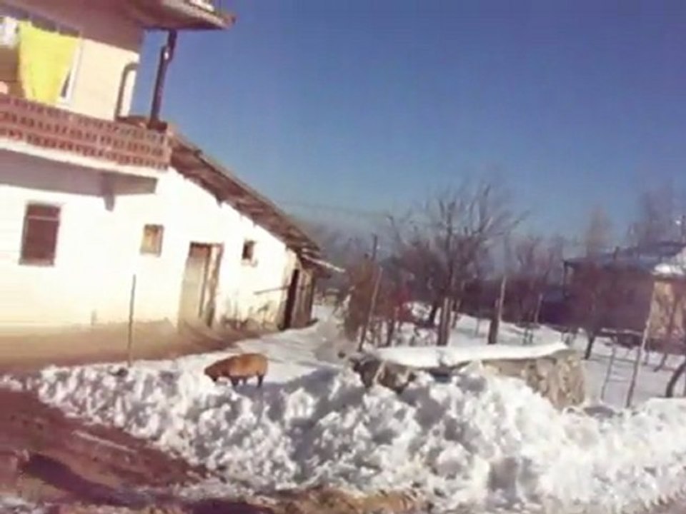 karadağ köyü 2011 kış videosu