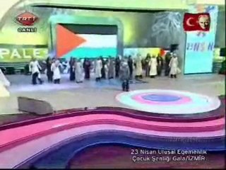 Palestine children's dances Filistin Turkey