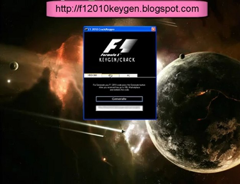 Free Formula 1 F1 2010 Crack CD Key Keygenerator Keys