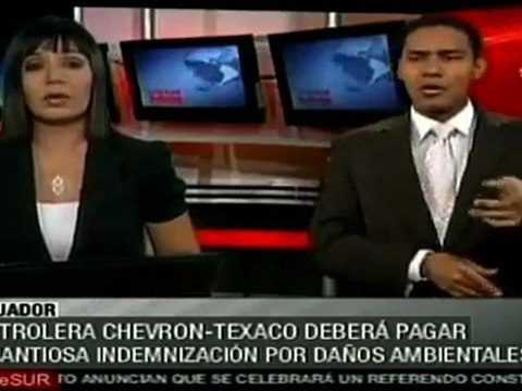 Chevron-Texaco deberá indemnizar a Ecuador por daños ambientales