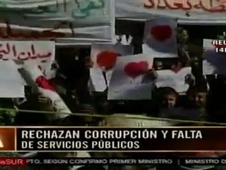 Irakíes protestan en San Valentín pidiendo a gobernantes "amor por su pueblo"