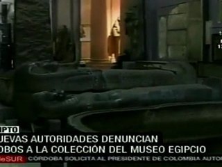Denuncian robos en el Museo del El Cairo