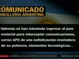 Fuerza Aérea estadounidense acusada de violar Leyes argentinas