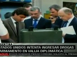 EEUU intentó ingresar un cargamento no declarado de armas y droga a la Argentina