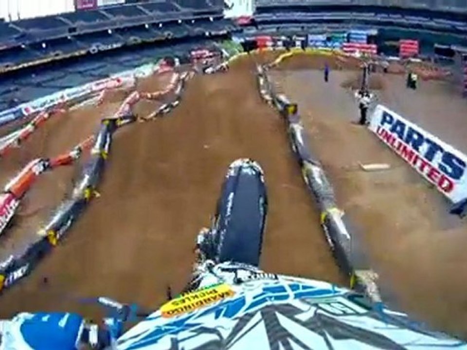 Headcam - Oakland Monster Energy Supercross 2011