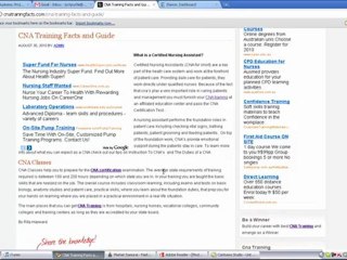 Important Info on CNA Certification