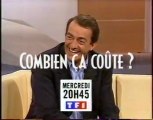Bande Annonce De L'emission Combien ça Coûte Jan 1997 TF1