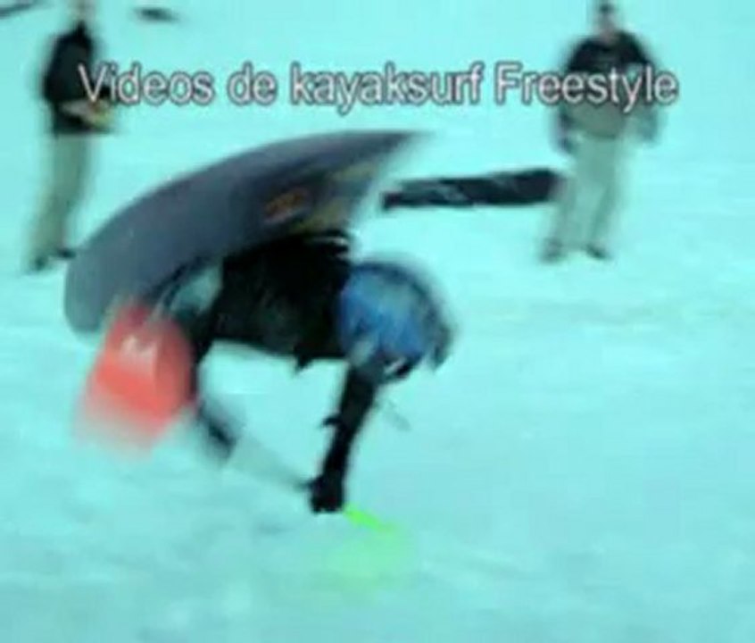 Snowkayak Snowboating