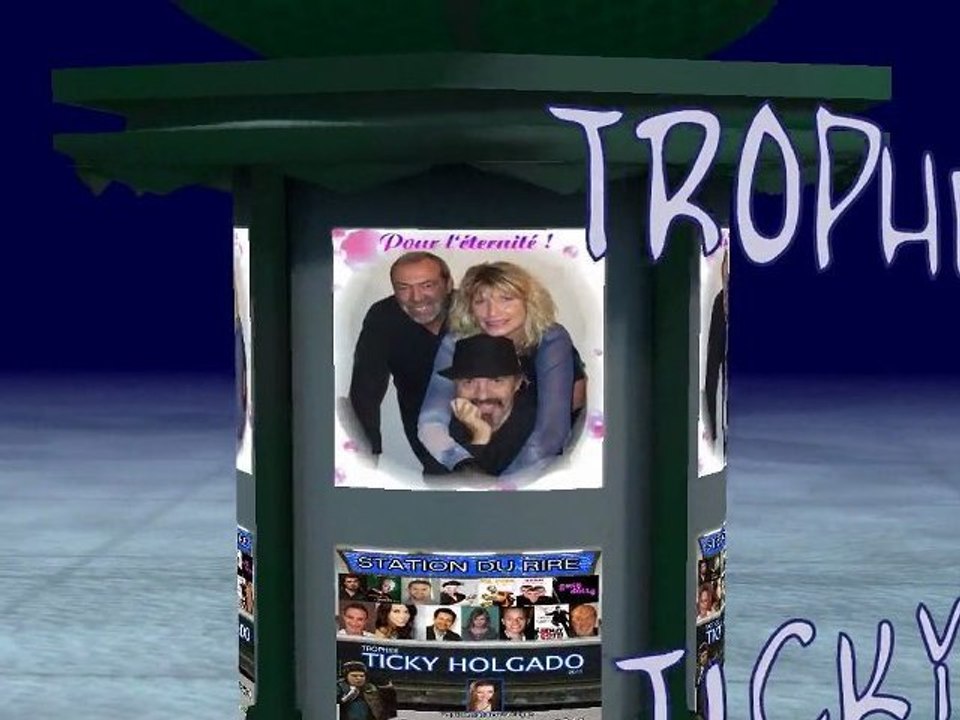 TROPHEE du RIRE 2011 TICKY HOLGADO