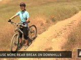 How to Safely Brake While Mountain Biking Video