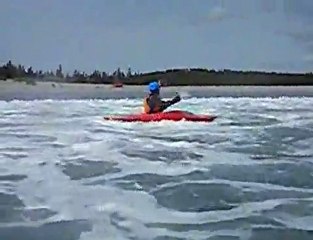 Cherryhill beach kayaking in Sept