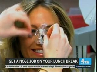 Non Surgical Nose job by Dr. Rokhsar on LX-TV