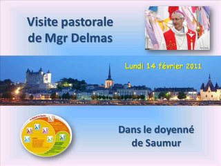 visite de Monseigneur Delmas à Saumur - lundi_20110214