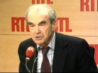 Robert Badinter, sénateur socialiste et ancien garde des Sc