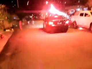 Mai lanciare un fuoco d'artificio in un centro abitato