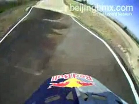 Mike Day - Olympic BMX track Helmet cam Lap