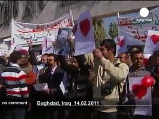 Des irakiens manifestent contre la... - no comment