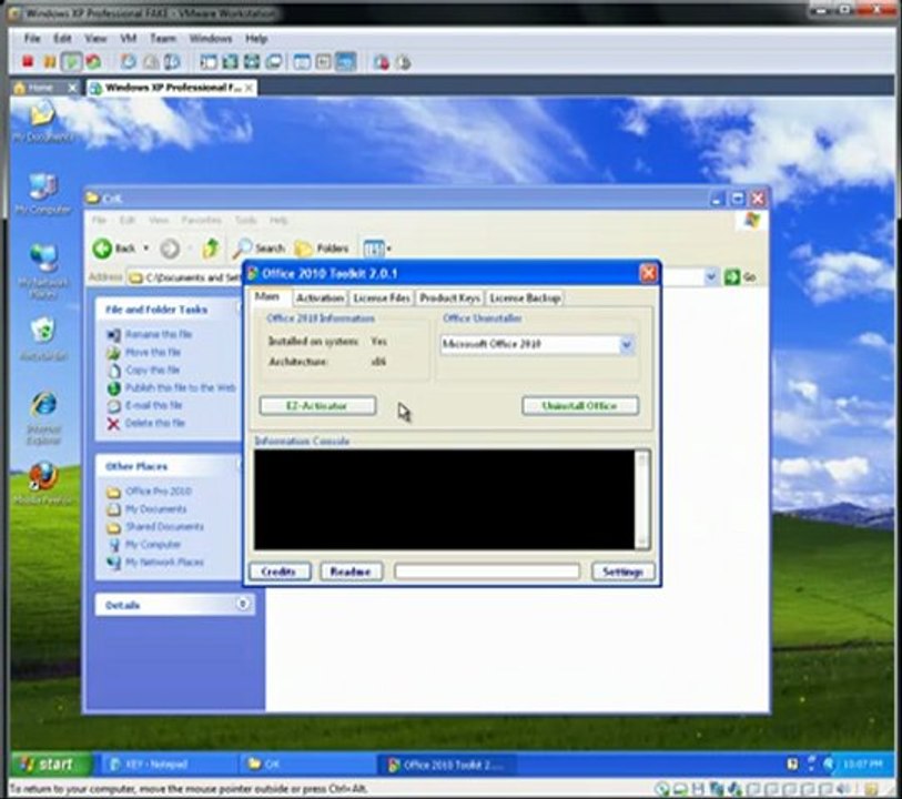 How to Activate Microsoft Office 2010 Professional