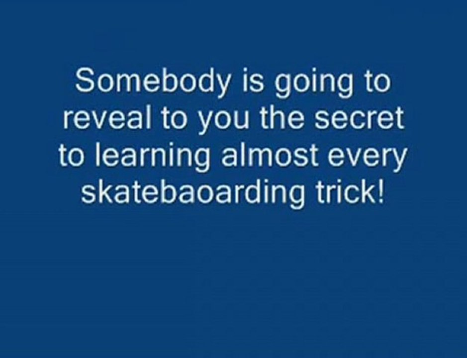 How To Learn Skateboarding Tricks